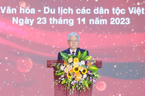 Ông Đỗ Văn Chiến - Bí thư Trung ương Đảng, chủ tịch Uỷ ban Trung ương MTTQ Việt Nam - phát biểu tại sự kiện - Ảnh: Quang Vinh Ông Đỗ Văn Chiến - bí thư Trung ương Đảng, chủ tịch Ủy ban Trung ương Mặt trận Tổ quốc Việt Nam - phát biểu tại sự kiện - Ảnh: QUANG VINH
