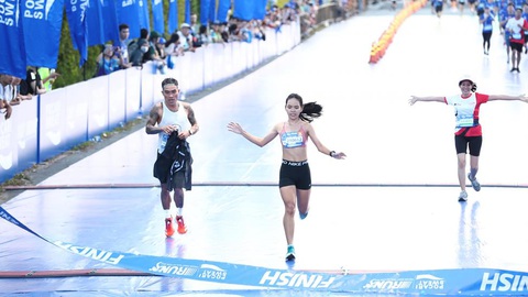 Giải chạy Pocari Sweat Run Việt Nam 2023: Ấn tượng từ những bước chạy nhỏ nhất- Ảnh 2. Giải chạy Pocari Sweat Run Việt Nam 2023: Ấn tượng từ những bước chạy nhỏ nhất- Ảnh 2.