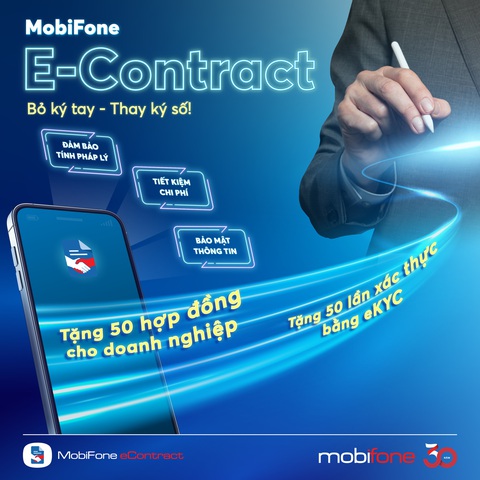 Chuyển đổi số cùng hợp đồng điện tử có ‘tích xanh’ MobiFone eContract- Ảnh 3. Chuyển đổi số cùng hợp đồng điện tử có ‘tích xanh’ MobiFone eContract- Ảnh 3.