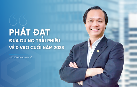 Phát Đạt: Đưa dư nợ trái phiếu về zero trước khi kết thúc năm 2023- Ảnh 1. Ông Bùi Quang Anh Vũ - CEO của Công ty CP Phát triển BĐS Phát Đạt