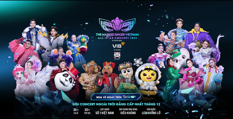 HOT: Hương Tràm sẽ góp mặt tại The Masked Singer Vietnam All-star Concert 2023- Ảnh 2. Dàn mascot cực khủng sẽ góp mặt trong đêm concert