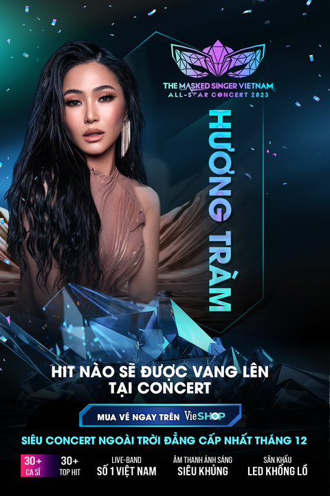 HOT: Hương Tràm sẽ góp mặt tại The Masked Singer Vietnam All-star Concert 2023- Ảnh 1. Thông tin Hương Tràm sẽ góp mặt tại The Masked Singer Vietnam All-star Concert 2023 khiến fan đứng ngồi không yên
