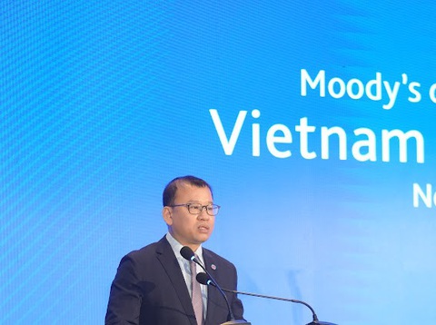 Moody’s tham gia thị trường xếp hạng tín nhiệm của Việt Nam- Ảnh 1. Ông Nguyễn Hoàng Dương, phó vụ trưởng Vụ Tài chính ngân hàng - Bộ Tài chính, cho biết đã có ba doanh nghiệp cung cấp dịch vụ xếp hạng tín nhiệm được cấp phép ở Việt Nam - Ảnh: CTV