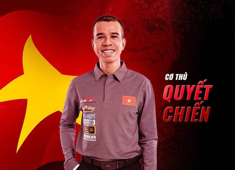 Cao thủ billiards Việt Nam đấu với Hàn Quốc- Ảnh 3. Trần Quyết Chiến là đầu tàu của billiards Việt Nam - Ảnh: N.H.