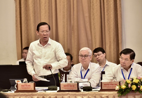 Chủ tịch Phan Văn Mãi: Đầu tư 30%-50% nguồn lực quốc gia, Đông Nam Bộ mới bứt tốc- Ảnh 1. Chủ tịch UBND TP.HCM Phan Văn Mãi phát biểu - Ảnh: T.T.D