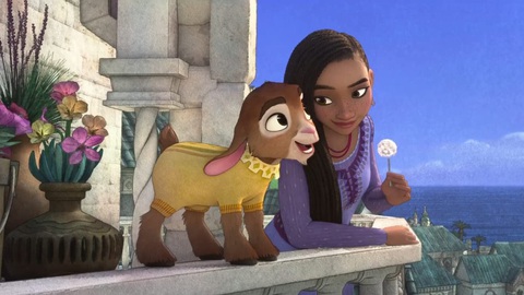 Wish là bộ phim kỷ niệm 100 năm thành lập của Disney Cảnh trong Wish - bộ phim kỷ niệm 100 năm thành lập của Disney - Ảnh: Disney