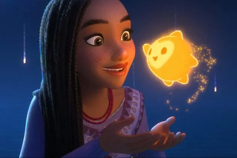 Wish là bộ phim kỷ niệm 100 năm thành lập của Disney Cảnh trong Wish - Ảnh: Disney