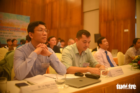 Hội thảo Vật lý Thiên văn lần thứ 2 thu hút nhiều nhà khoa học thế giới tham dự - Ảnh: LÂM THIÊN Hội thảo Vật lý thiên văn lần thứ 2 thu hút 50 nhà khoa học thế giới tham dự - Ảnh: LÂM THIÊN