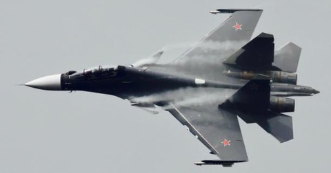 Tiêm kích Su - 30 SM của Nga - Ảnh: MILITARY WATCH MAGAZINE Tiêm kích Su-30 SM của Nga - Ảnh: MILITARY WATCH MAGAZINE