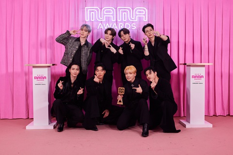 BTS thắng giải Biểu tượng toàn cầu của năm lần thứ 6 liên tiếp ở MAMA- Ảnh 5. ATEEZ xuất phát từ công ty nhỏ nhưng gặt hái thành công tại K-pop - Ảnh: BTC