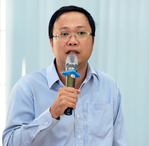 Ông Tăng Chí Thượng: Tuổi Trẻ Online là kênh tham khảo của ngành y tế TP.HCM- Ảnh 2. Bác sĩ Nguyễn Duy Long - Ảnh: DUYÊN PHAN