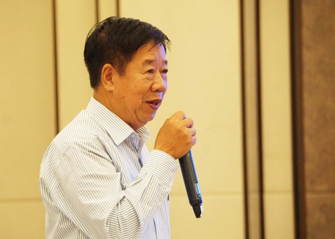 Bàn cách phát triển hạ tầng du lịch của Hải Phòng- Ảnh 3. PGS.TS Đan Đức Hiệp - nguyên phó chủ tịch UBND thành phố Hải Phòng - đưa ra nhiều giải pháp nhằm thúc đẩy hạ tầng du lịch Hải Phòng phát triển - Ảnh: TIẾN THẮNG