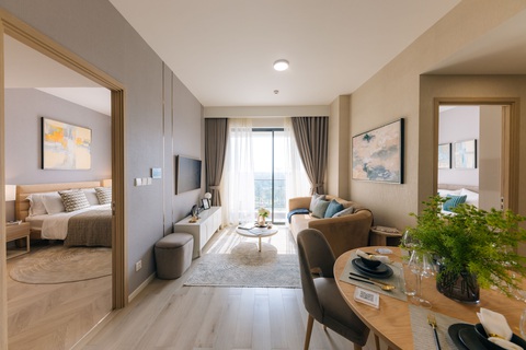 Căn hộ 2 phòng ngủ khu Đông TP.HCM hút gia đình trẻ- Ảnh 3. Căn hộ 2 phòng ngủ tại Masteri Centre Point rộng hơn khoảng 20% các dự án khác.