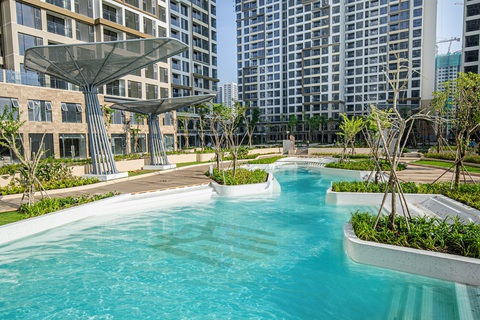 Căn hộ 2 phòng ngủ khu Đông TP.HCM hút gia đình trẻ- Ảnh 2. Tiện ích nội khu chỉ dành cho cư dân, an toàn và riêng tư.