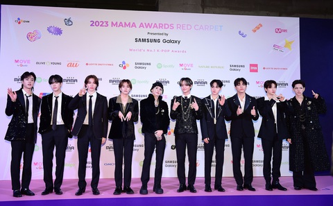 BTS thắng giải Biểu tượng toàn cầu của năm lần thứ 6 liên tiếp ở MAMA- Ảnh 4. Treasure từng được mệnh danh là em trai BlackPink thời điểm mới ra mắt - Ảnh: BTC
