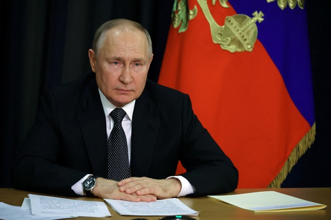 Tổng thống Nga Vladimir Putin - Ảnh: REUTERS Tổng thống Nga Vladimir Putin - Ảnh: REUTERS