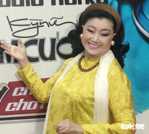 Nghệ sĩ Kim Cương - Ảnh: LINH ĐOAN Nghệ sĩ Kim Cương - Ảnh: LINH ĐOAN