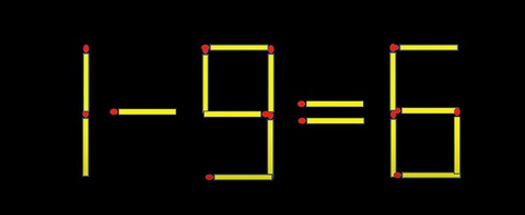 Thử tài IQ: Di chuyển một que diêm để 1-3=2 thành phép tính đúng- Ảnh 3.