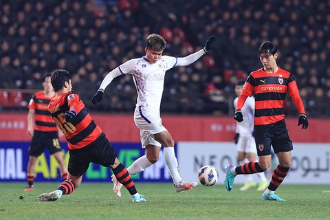 CLB Hà Nội không thể tạo nên bất ngờ trước Pohang Steelers - Ảnh: HNFC CLB Hà Nội không thể tạo nên bất ngờ trước Pohang Steelers - Ảnh: HNFC