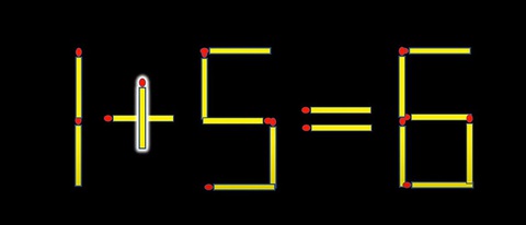 Thử tài IQ: Di chuyển một que diêm để 1-3=2 thành phép tính đúng- Ảnh 4.