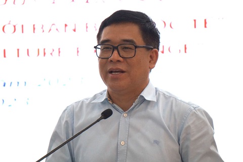Giám đốc Sở Văn hóa - Thể thao Hà Nội Đỗ Đình Hồng cho biết Hà Nội đang làm hồ sơ đề nghị đưa nghề nấu phở Hà Nội vào danh mục Di sản phi vật thể quốc gia - Ảnh: T.ĐIỂU Giám đốc Sở Văn hóa và Thể thao Hà Nội Đỗ Đình Hồng cho biết Hà Nội đang làm hồ sơ đề nghị đưa nghề nấu phở Hà Nội vào danh mục Di sản văn hóa phi vật thể quốc gia - Ảnh: T.ĐIỂU