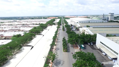 Long An đề nghị dừng cưỡng chế nợ thuế Công ty khu công nghiệp Đồng Tâm- Ảnh 1. Công ty Đồng Tâm là chủ đầu tư Khu công nghiệp Thuận Đạo tại tỉnh Long An - Ảnh: Website DN