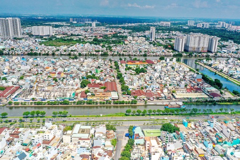 Dự án cầu đường Bình Tiên dài hơn 3,2km qua kênh Tàu Hủ, kênh Đôi kết nối với tuyến giao thông huyết mạch Nguyễn Văn Linh và quốc lộ 50 - Ảnh: QUANG ĐỊNH Dự án cầu đường Bình Tiên dài hơn 3,2km qua kênh Tàu Hủ, kênh Đôi kết nối với tuyến giao thông huyết mạch Nguyễn Văn Linh và quốc lộ 50 - Ảnh: QUANG ĐỊNH