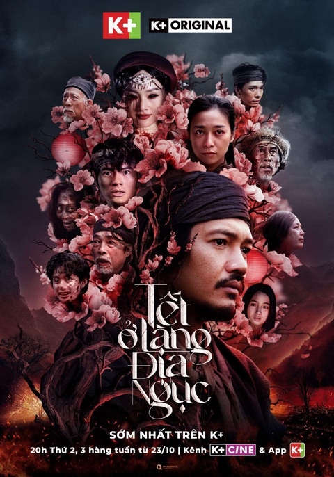 Tình tiết phi lý trong xê ri kinh dị 'Tết ở làng Địa Ngục'- Ảnh 1. Poster xê ri phim kinh dị Tết ở làng Địa Ngục