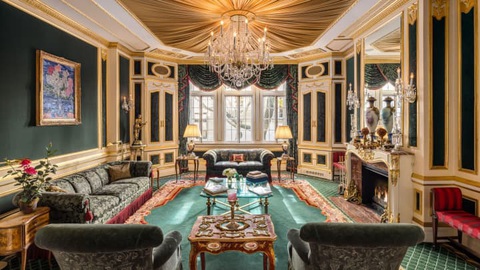 Phòng khách - Ảnh : CNBC Phòng khách - Ảnh: DOUGLAS ELLIMAN