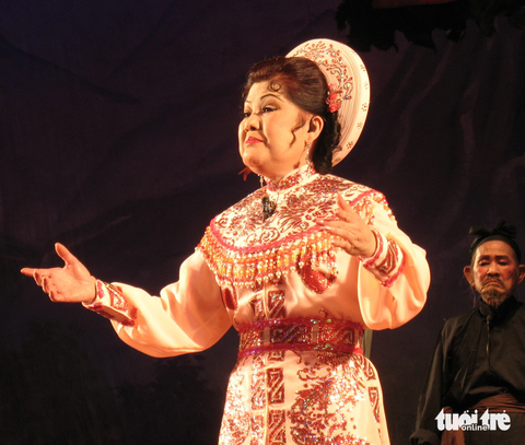 Nghệ sĩ Phượng Liên - Ảnh: LINH ĐOAN Nghệ sĩ Phượng Liên - Ảnh: LINH ĐOAN