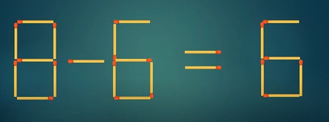 Thử tài IQ: Di chuyển một que diêm để 15-8=6+3 thành phép tính đúng - Ảnh 4.