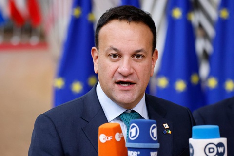 Thủ tướng Ireland Leo Varadkar - Ảnh: AFP Thủ tướng Ireland Leo Varadkar - Ảnh: AFP