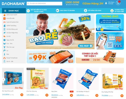 Hải sản đông lạnh ‘Đảo Hải Sản’ được tin dùng - Ảnh 1. Hải sản đông lạnh ‘Đảo Hải Sản’ được tin dùng - Ảnh 1.