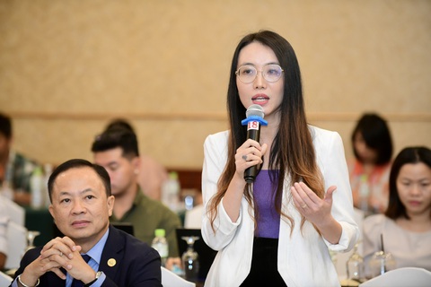 Hiểu về tài chính cá nhân, người dân sẽ tránh xa tín dụng đen- Ảnh 2. TS Trương Thị Tuyết Minh, Trường đại học Luật TP.HCM - Ảnh: QUANG ĐỊNH