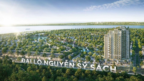Đại lộ Nguyễn Sỹ Sách thông toàn tuyến: Nâng hạng kết nối hạ tầng cho Central Park Residences- Ảnh 1. Đại lộ Nguyễn Sỹ Sách thông tuyến quý 1-2024, rút ngắn thời gian từ TP Vinh về Central Park Residences còn 7 phút chạy xe
