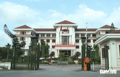 Trụ sở Tỉnh uỷ Bắc Ninh - Ảnh: HÀ QUÂN Trụ sở Tỉnh ủy Bắc Ninh - Ảnh: HÀ QUÂN