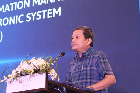 Ông Đinh Văn Lượng, giám đốc Bệnh viện Phổi trung ương phát biểu tại sự kiện ra mắt hệ thống giám sát và quản lý thông tin bệnh lao phiên bản nâng cấp (VITIMES) - Ảnh: DƯƠNG LIỄU Ông Đinh Văn Lượng, giám đốc Bệnh viện Phổi trung ương, phát biểu tại sự kiện ra mắt hệ thống giám sát và quản lý thông tin bệnh lao phiên bản nâng cấp (VITIMES) - Ảnh: DƯƠNG LIỄU