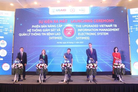 Các đại biểu tham dự ra mắt hệ thống giám sát và quản lý thông tin bệnh lao phiên bản nâng cấp (VITIMES) - Ảnh: DƯƠNG LIỄU Các đại biểu tham dự ra mắt hệ thống giám sát và quản lý thông tin bệnh lao phiên bản nâng cấp (VITIMES) - Ảnh: DƯƠNG LIỄU