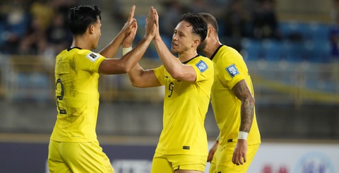 Xếp hạng FIFA: Việt Nam vẫn hạng 94, Malaysia tăng mạnh nhất châu Á- Ảnh 1. Malaysia là đội bóng châu Á tăng hạng nhiều nhất trong tháng 11 - Ảnh:The Star
