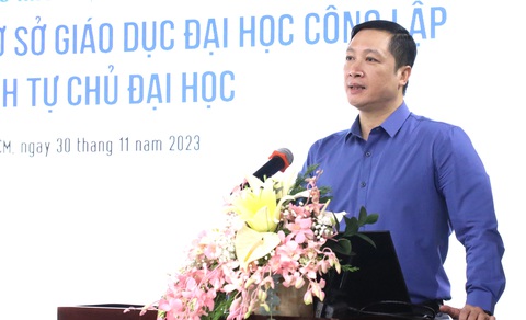 Yêu cầu các trường vụ giảng viên dùng bằng tiến sĩ giả báo cáo, giải trình- Ảnh 1. Ông Nguyễn Đức Cường - chánh Thanh tra Bộ Giáo dục và Đào tạo