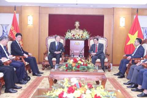 Đề nghị Trung Quốc hỗ trợ Việt Nam đào tạo cán bộ chuyên ngành phòng, chống tham nhũng- Ảnh 1. Quang cảnh buổi hội kiến - Ảnh: ĐẶNG PHƯỚC