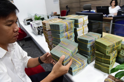 Ngân hàng Nhà nước chia lại ‘miếng bánh’ tín dụng- Ảnh 1. Hiện nay tăng trưởng tín dụng giữa các ngân hàng đang có sự phân hóa mạnh mẽ - Ảnh: QUANG ĐỊNH