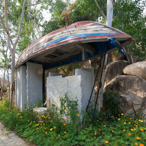 3.Hiệp “khùng” có thói quen tái sử dụng đồ cũ trong thiết kế - Ảnh: A21STUDIO 3.Hiệp “khùng” có thói quen tái sử dụng đồ cũ trong thiết kế - Ảnh: A21STUDIO