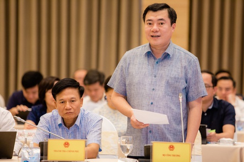 Bộ Công Thương thông tin về việc kiểm điểm EVN và lãnh đạo bộ liên quan tới cung ứng điện - Ảnh 1. Ông Nguyễn Sinh Nhật Tân - thứ trưởng Bộ Công Thương - Ảnh: DANH KHANG