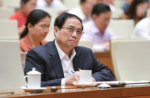 Thủ tướng Phạm Minh Chính sẽ trả lời chất vấn tại Quốc hội - Ảnh 1. Thủ tướng Phạm Minh Chính - Ảnh: GIA HÂN