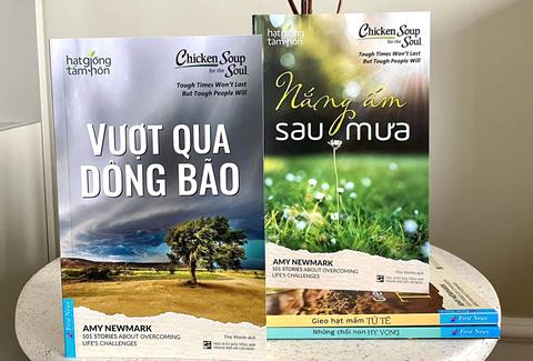 Vượt qua dông bão và Nắng ấm sau mưa cho cảm xúc tích cực, ngọt lành - Ảnh 1. Hai cuốn sách mới của Hạt giống tâm hồn