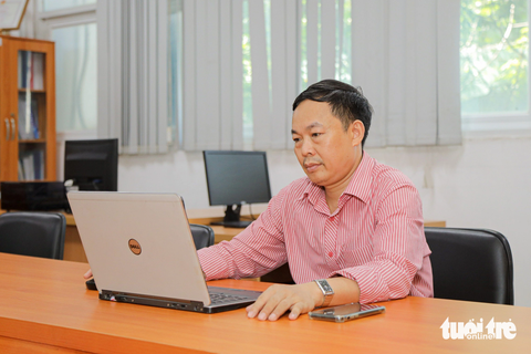 Lãnh đạo Quỹ Nafosted: Sẽ xử lý rất cẩn trọng vụ nhà toán học bị tố bán bài nghiên cứu - Ảnh 1. PGS.TS Đinh Công Hướng - Ảnh: THƯƠNG NGUYỄN