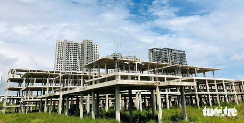 Cảnh tiêu điều ở siêu dự án Cocobay giáp ranh Đà Nẵng và Quảng Nam - Ảnh 4. Cỏ dại mọc um tùm