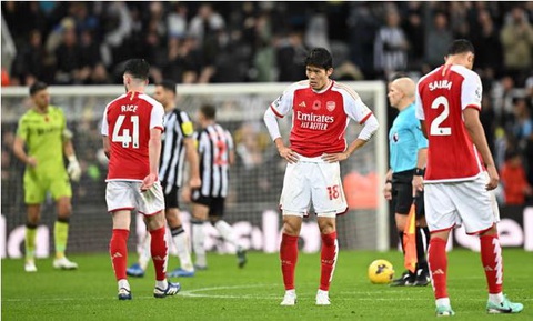 Điểm tin thể thao sáng 5-11: Arsenal nhận thất bại đầu tiên, Harry Kane lập hat-trick - Ảnh 1. Arsenal nhận thất bại đầu tiên mùa này - Ảnh: GETTY IMAGES
