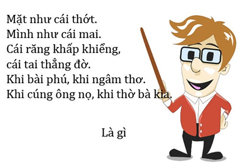 Câu đố hack não: Cái gì có con không cha, có lưỡi không miệng? - Ảnh 10. Câu đố hack não: Cái gì có con không cha, có lưỡi không miệng? - Ảnh 10.